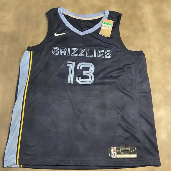 JAREN JACKSON JR Memphis Grizzlies Nike 2020-21 Icon Edition Swingman Jersey XL - Picture 6 of 10